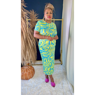 Nobo Crew Neck Frock | Illusion - G'wan by Charon