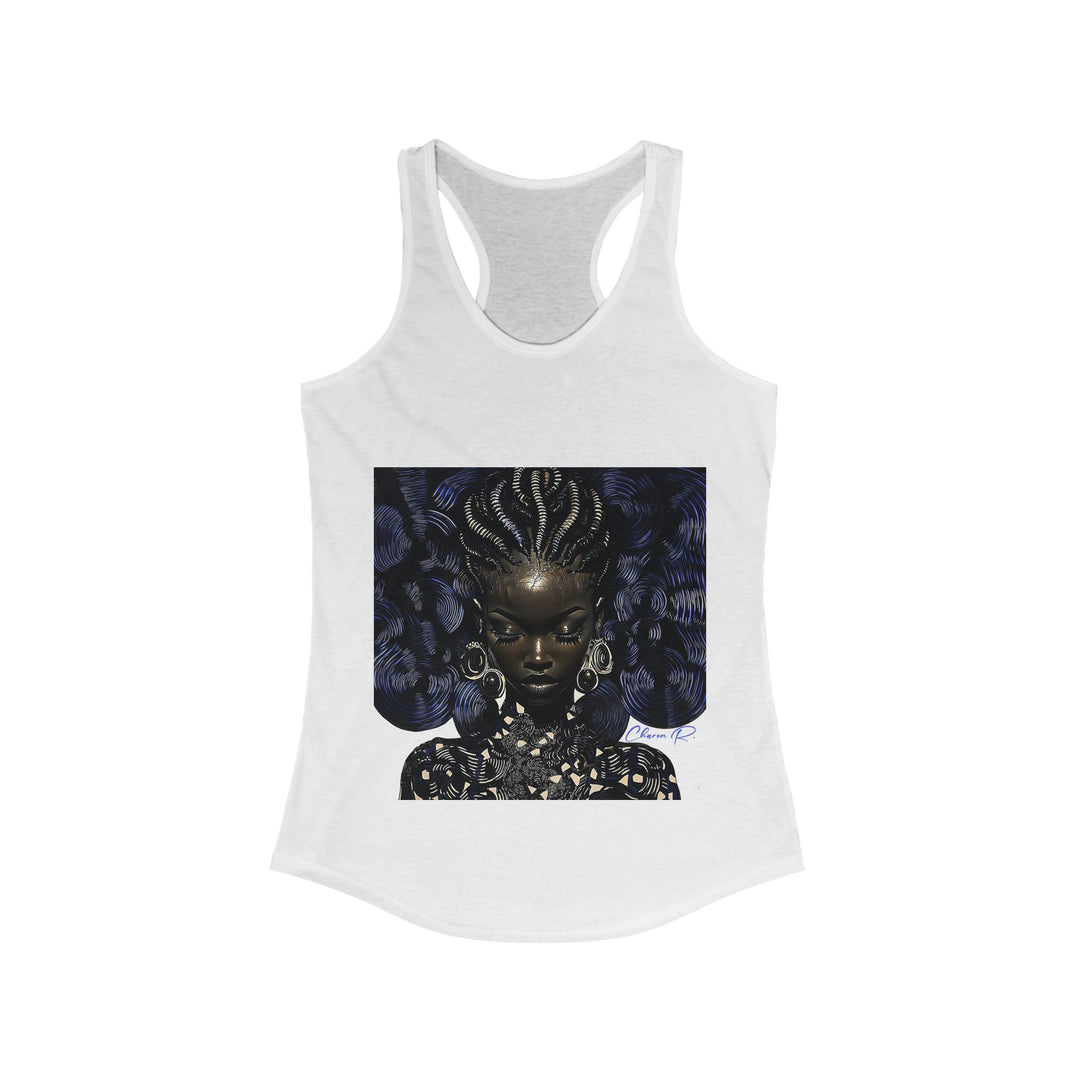 Divine Echoes Glam Racerback Tee