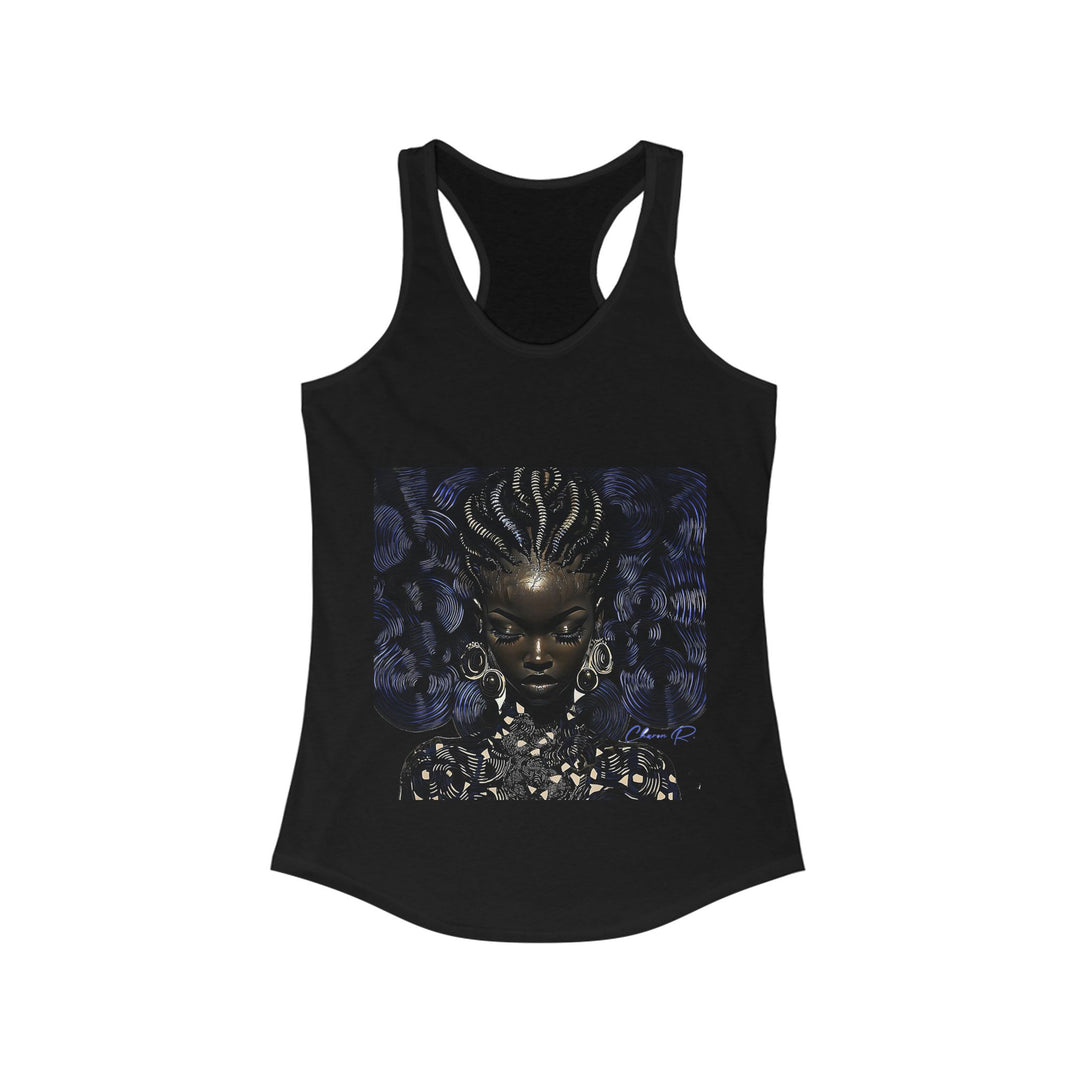 Divine Echoes Glam Racerback Tee