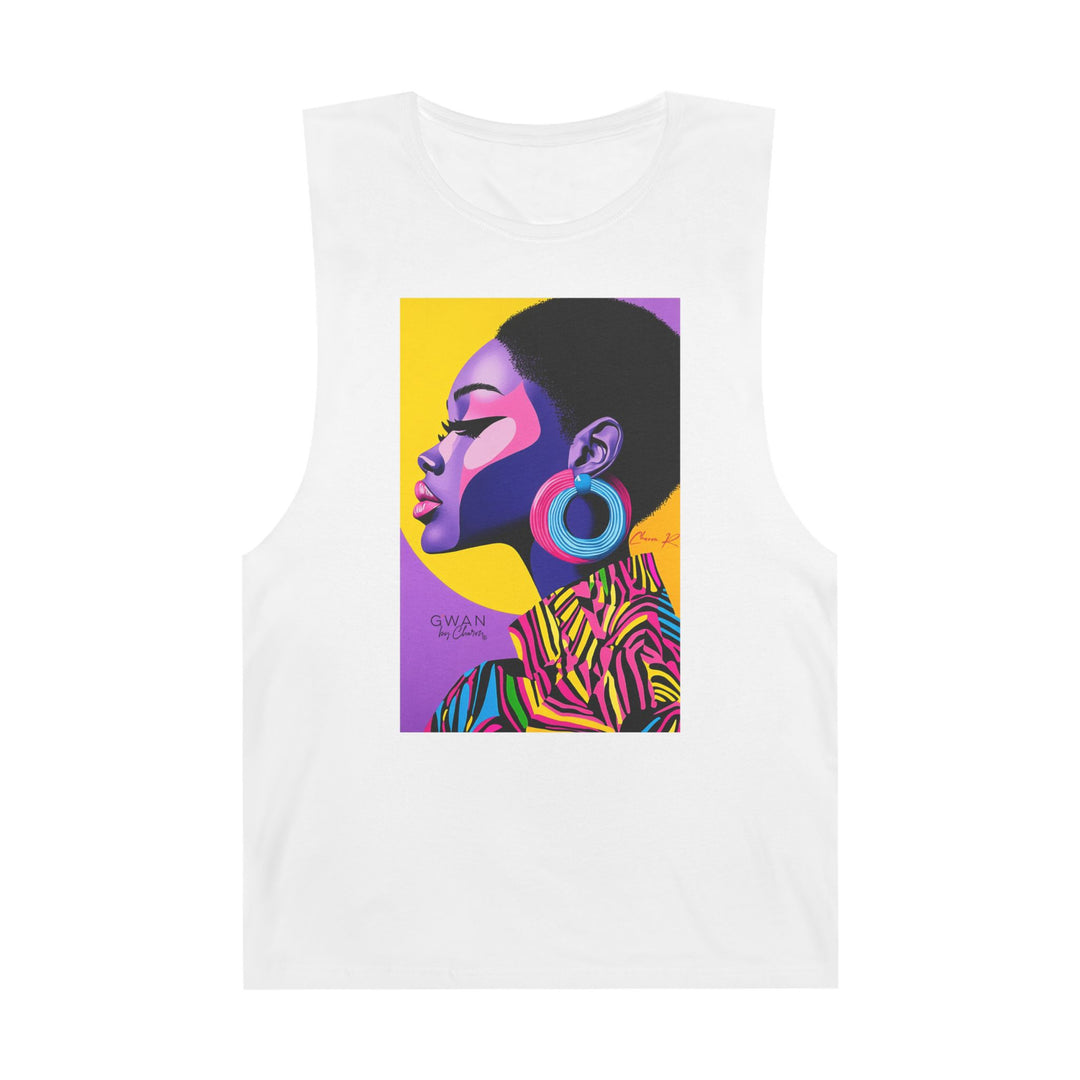 Crowned In Color | Radiant Glam Tank Tee