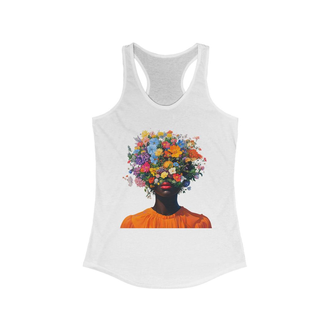 Bloom Where I Stand Glam Racerback Tee