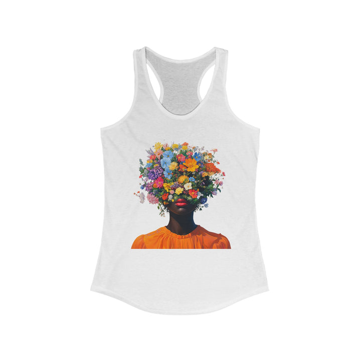 Bloom Where I Stand Glam Racerback Tee