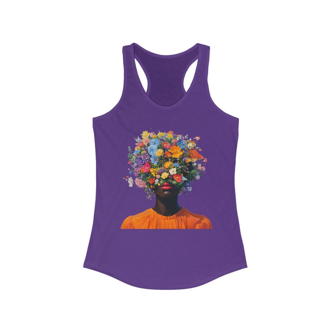 Bloom Where I Stand Glam Racerback Tee