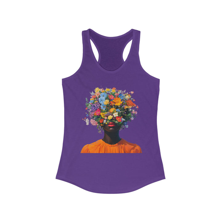 Bloom Where I Stand Glam Racerback Tee
