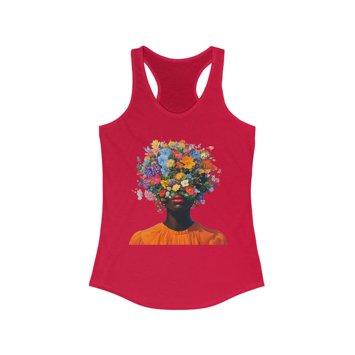 Bloom Where I Stand Glam Racerback Tee