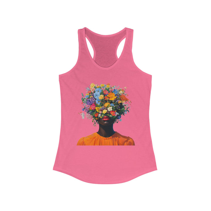Bloom Where I Stand Glam Racerback Tee