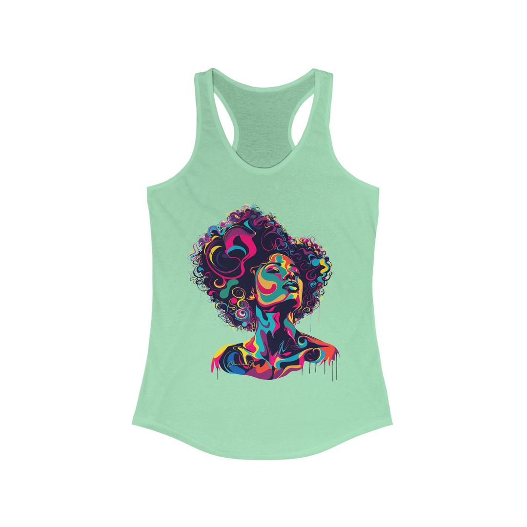 Unbound Glam Racerback Tee