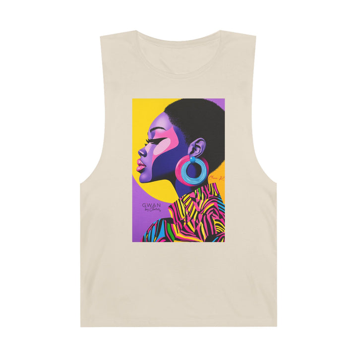 Crowned In Color | Radiant Glam Tank Tee
