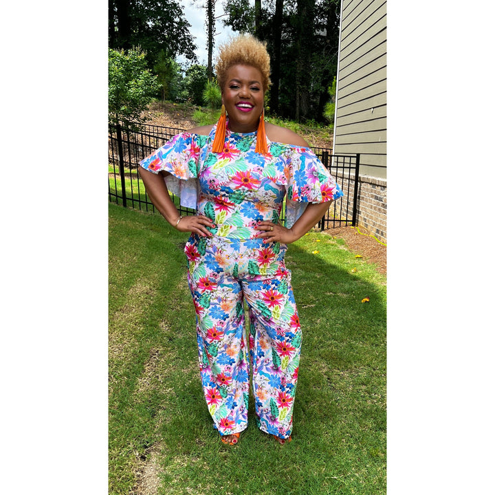Lyric Palazzo Pants | Botanical Garden - G'wan by Charon
