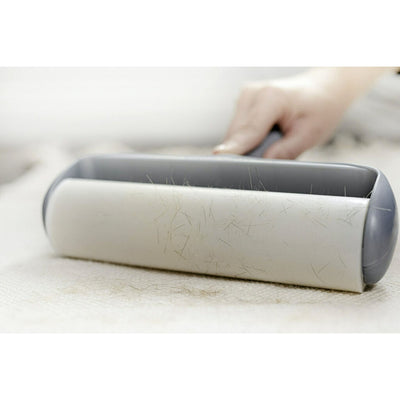 Scotch-Brite 50% Stickier Large Surface Roller Refill, Works Great On Pet Hair, 4 Refills, 60 Sheets Per Refill, 240 Sheets Total Gray