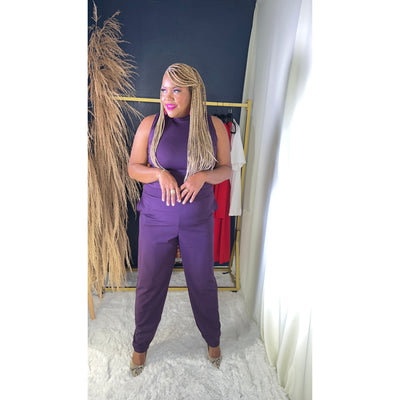 Adele Sleeveless Mock Neck | The Color Purple - G'wan by Charon