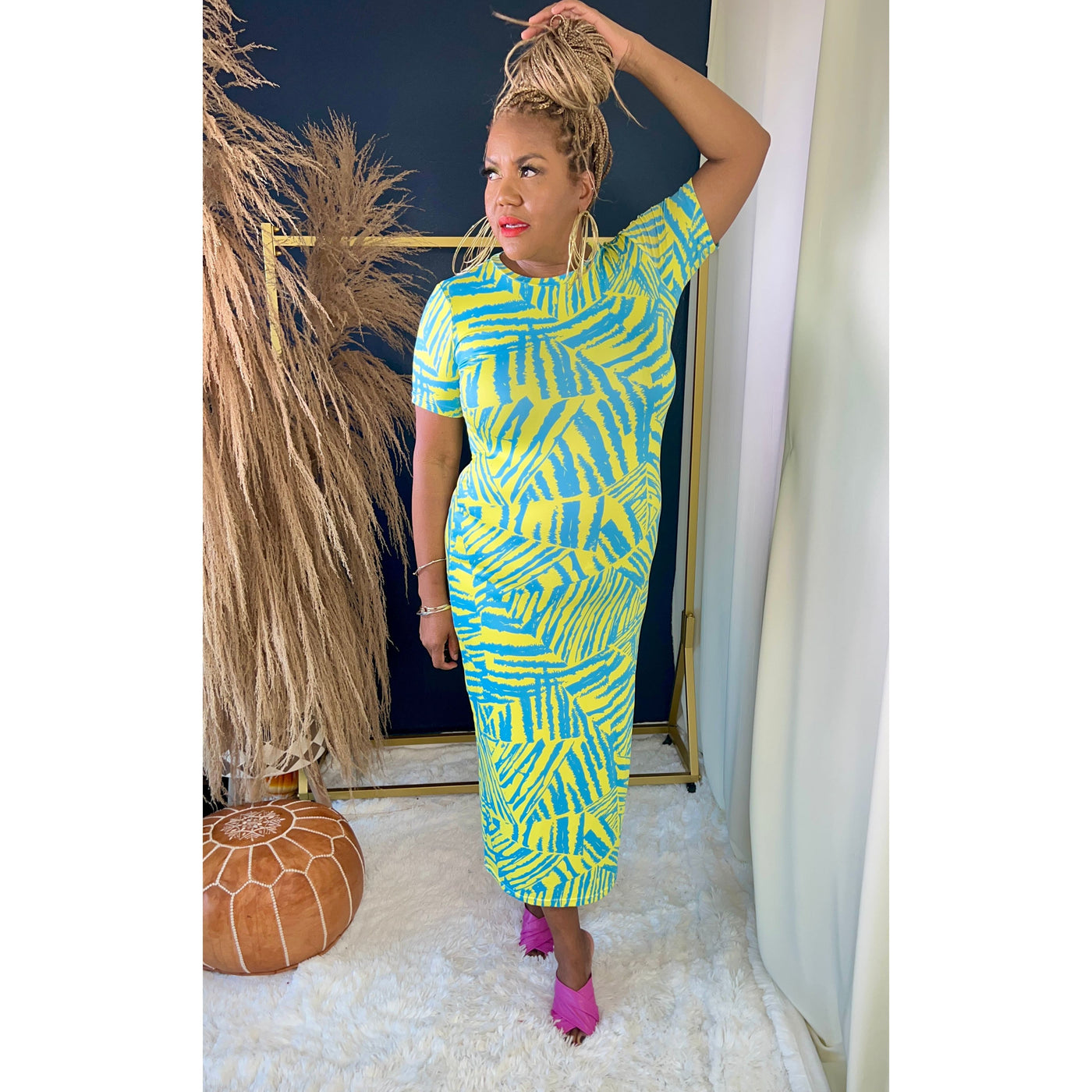 Nobo Crew Neck Frock | Illusion - G'wan by Charon