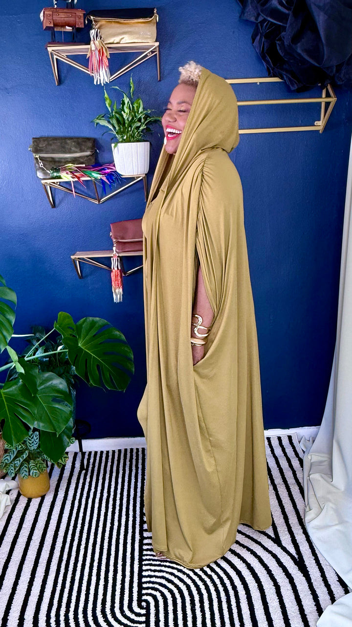 Fade Hoody Vest| MossWood