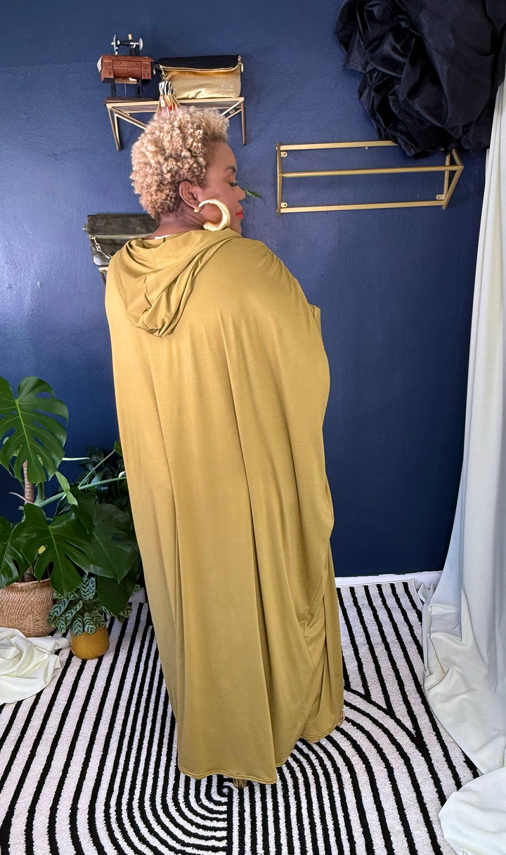 Fade Hoody Vest| MossWood