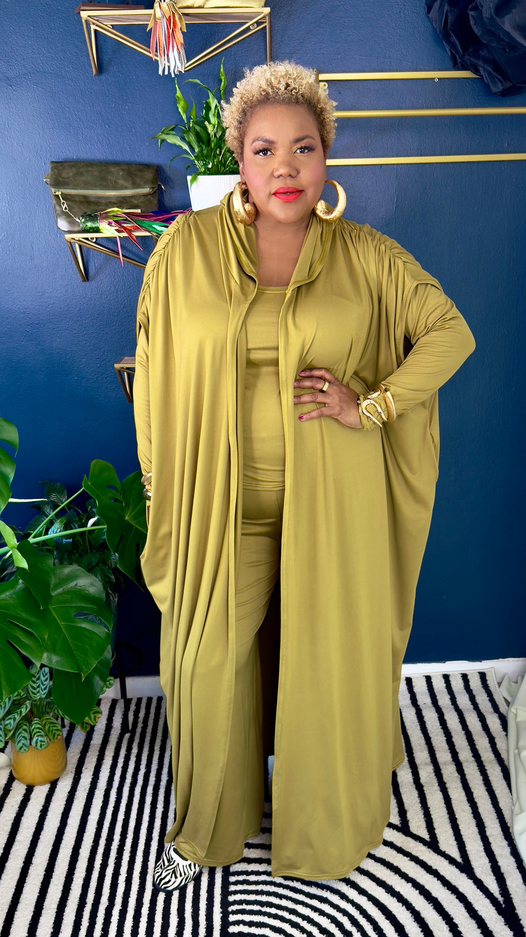 Fade Hoody Vest| MossWood