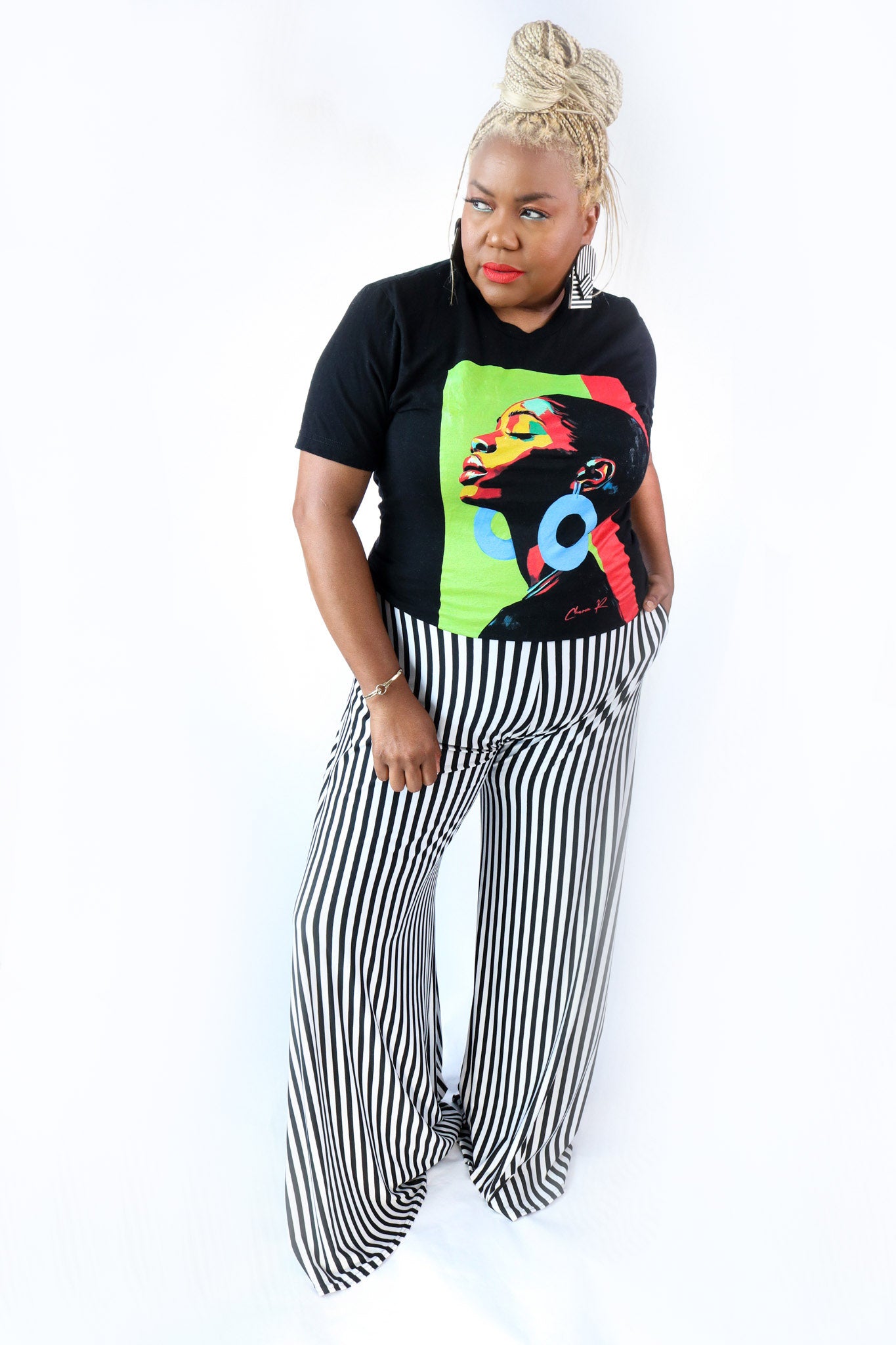 Crowned in Color | Eclipse Glam Tee