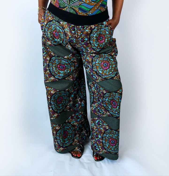 Bora Palazzo Pants | Muthaka Collection