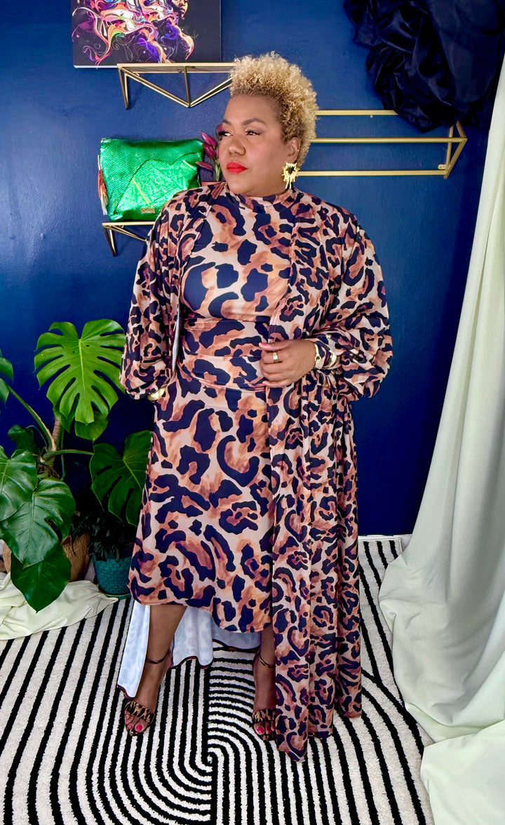 Cova Duster | Untamed Leopard Collection