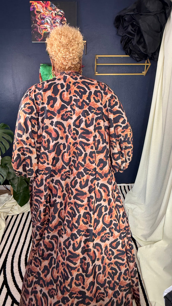 Cova Duster | Untamed Leopard Collection