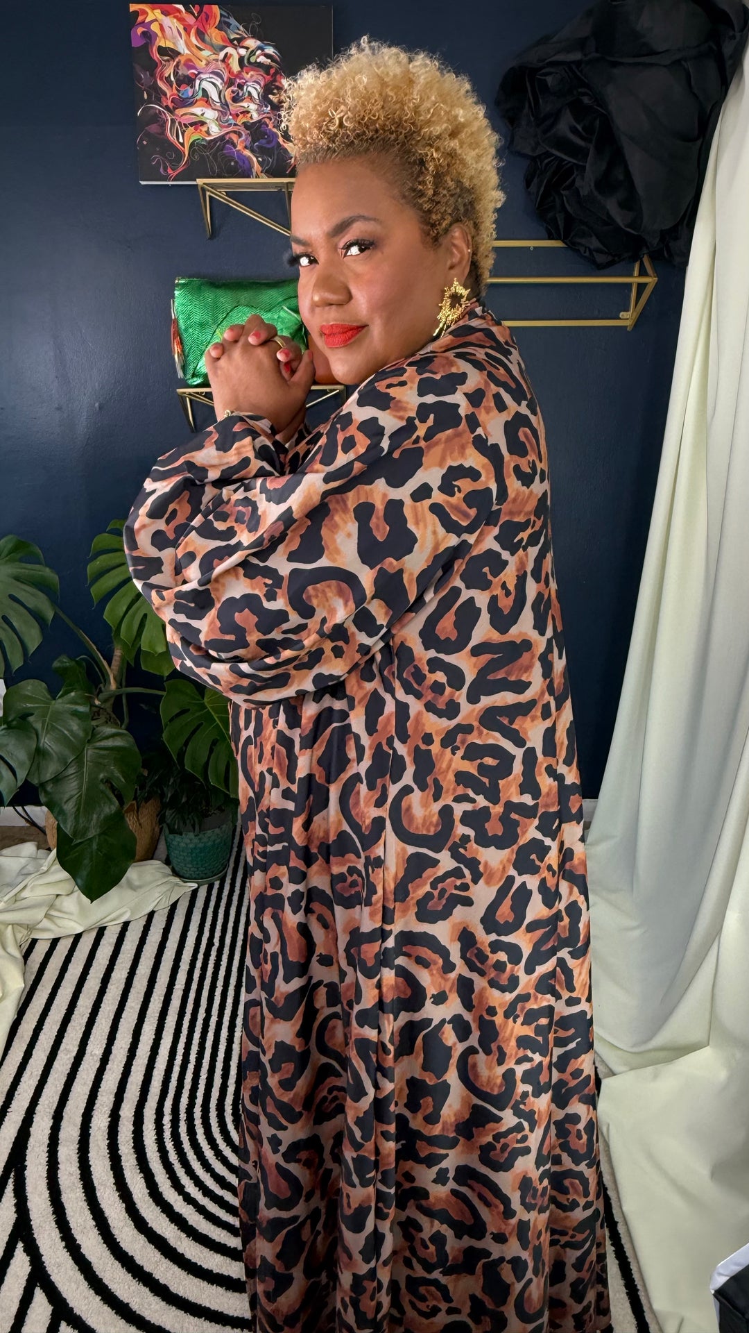 Cova Duster | Untamed Leopard Collection