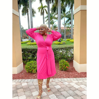 Wrap Dress Plus Size 