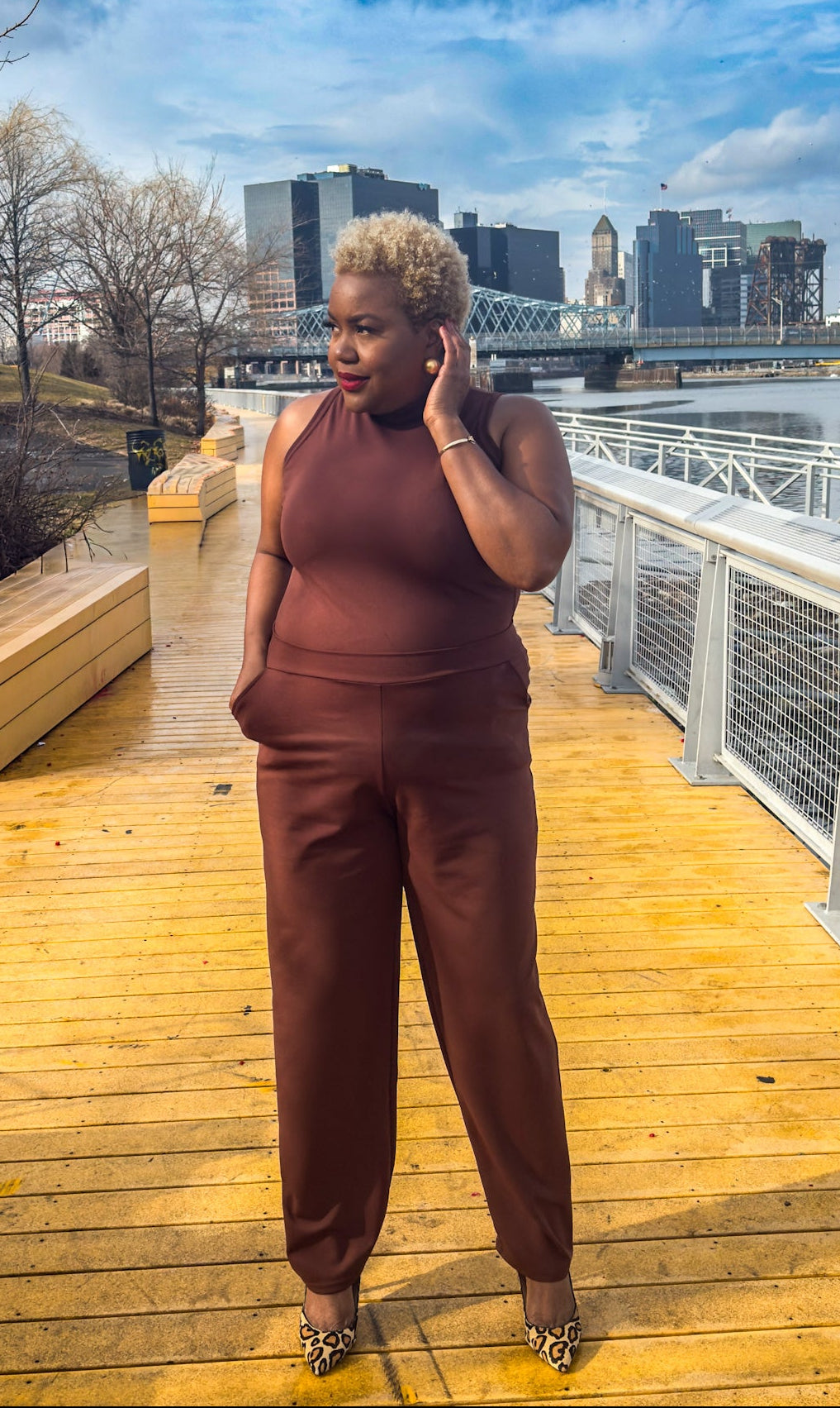 Sloan Pant 2.0 | Brownstone