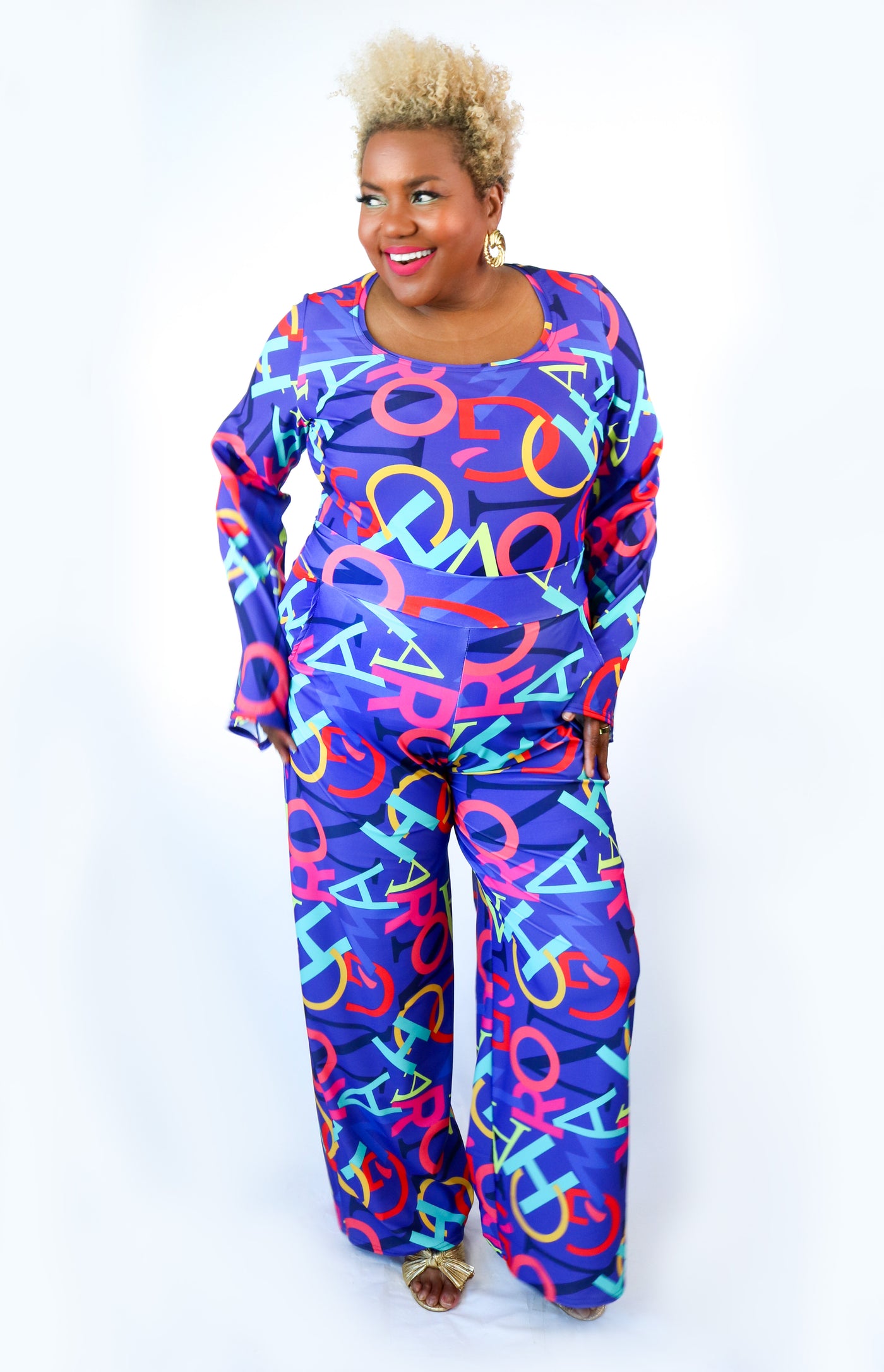 Wynter Bell Sleeve |Nostalgia Violet