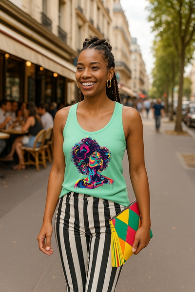 Unbound Glam Racerback Tee