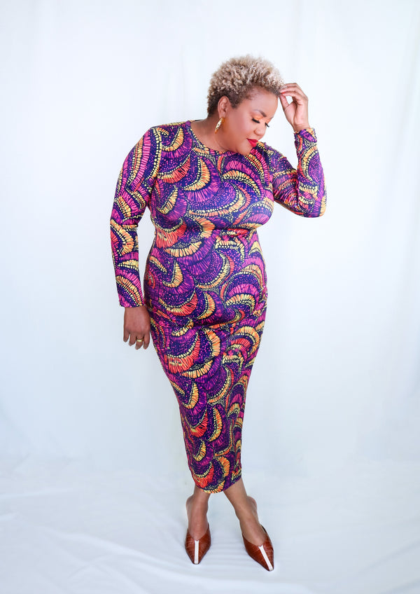 Nirvana Crew Neck Frock || His & Hers Collection