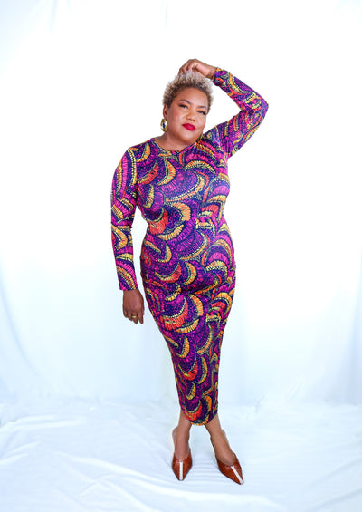 Nirvana Crew Neck Frock || His & Hers Collection