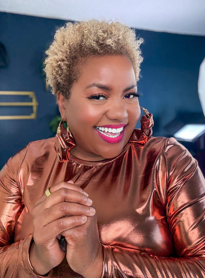 MC Lyte  Door Knockers | Untamed Leopard| Liquid Bronze