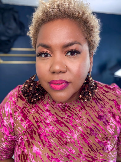 MC Lyte  Door Knockers | Untamed Leopard