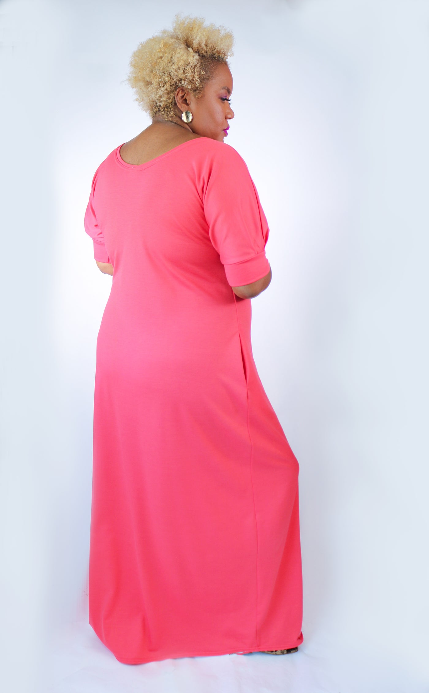 Zale Maxi Frock |  Coral