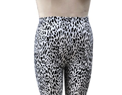 Faboo Gyal Leggings | Hot Sale | Blk n Wt Leopard