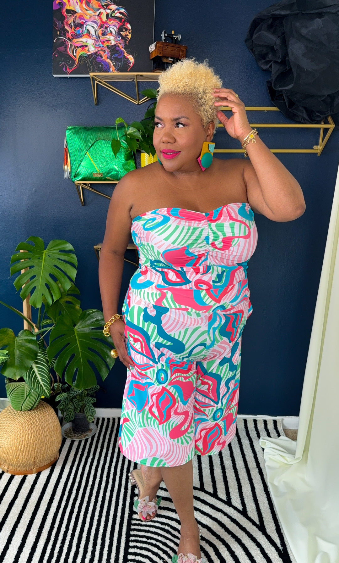 Lyfe  Tube Top | Flamingo