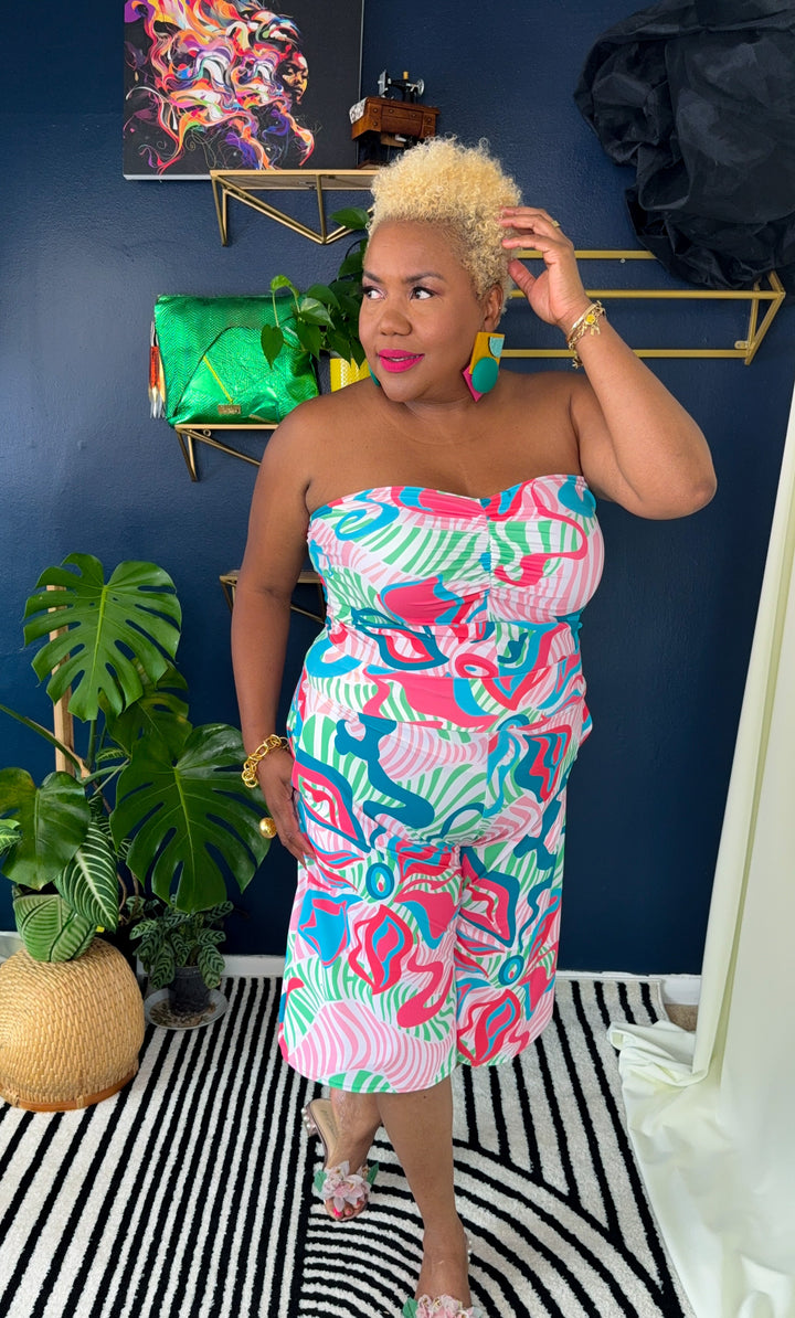 Lyfe  Tube Top | Flamingo