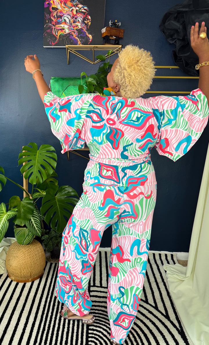 Lyric Palazzo Pants 2.0  |  Flamingo