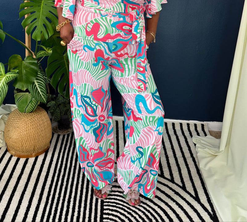 Lyric Palazzo Pants 2.0  |  Flamingo