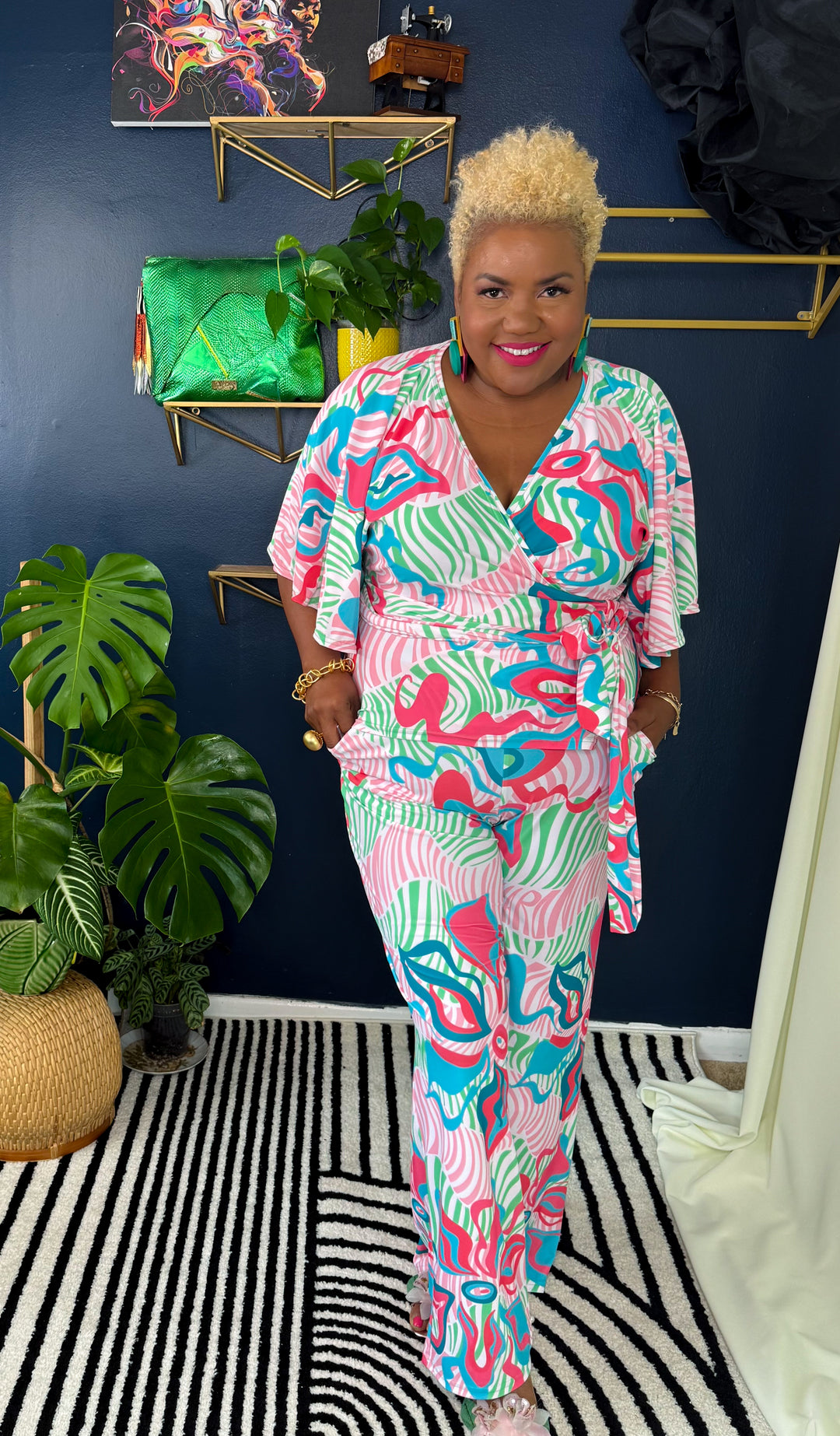 Lyric Palazzo Pants 2.0  |  Flamingo
