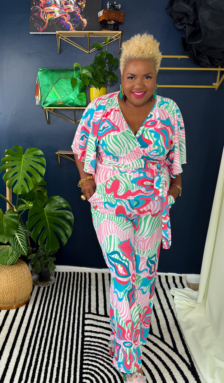 Lyric Palazzo Pants 2.0  |  Flamingo
