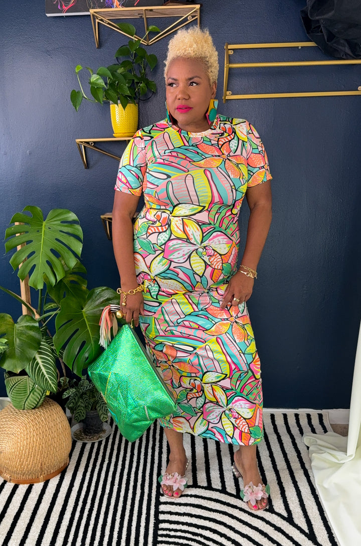 Nobo Crew Neck Frock | Oasis