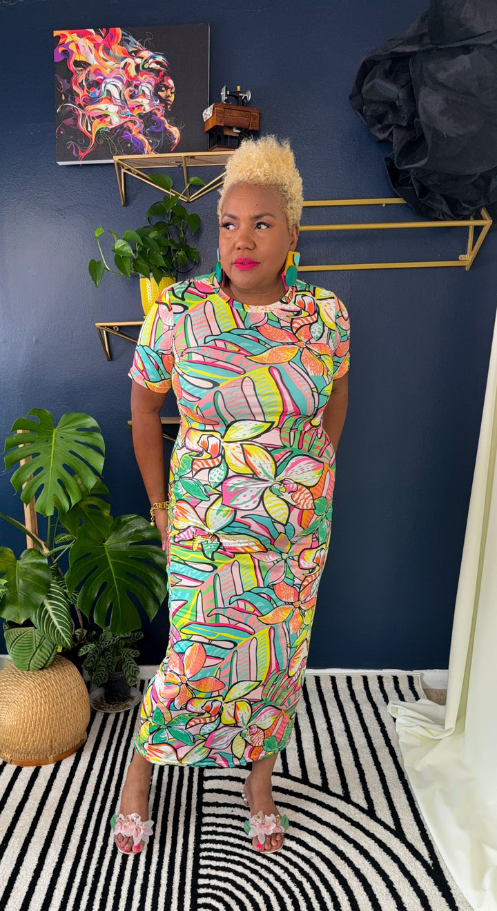 Nobo Crew Neck Frock | Oasis
