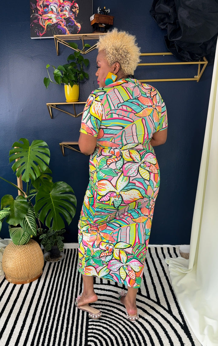 Nobo Crew Neck Frock | Oasis