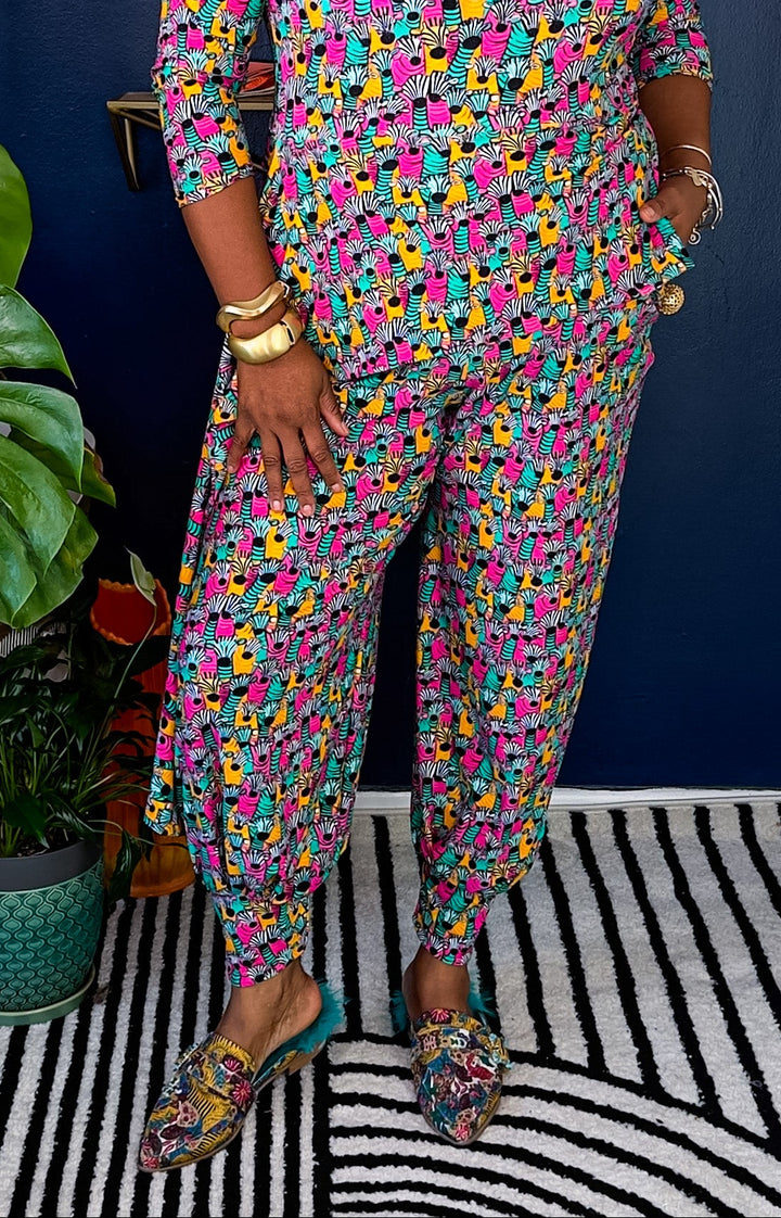 Billie Jean Glam Sweats |Serengeti Collection |Mombasa