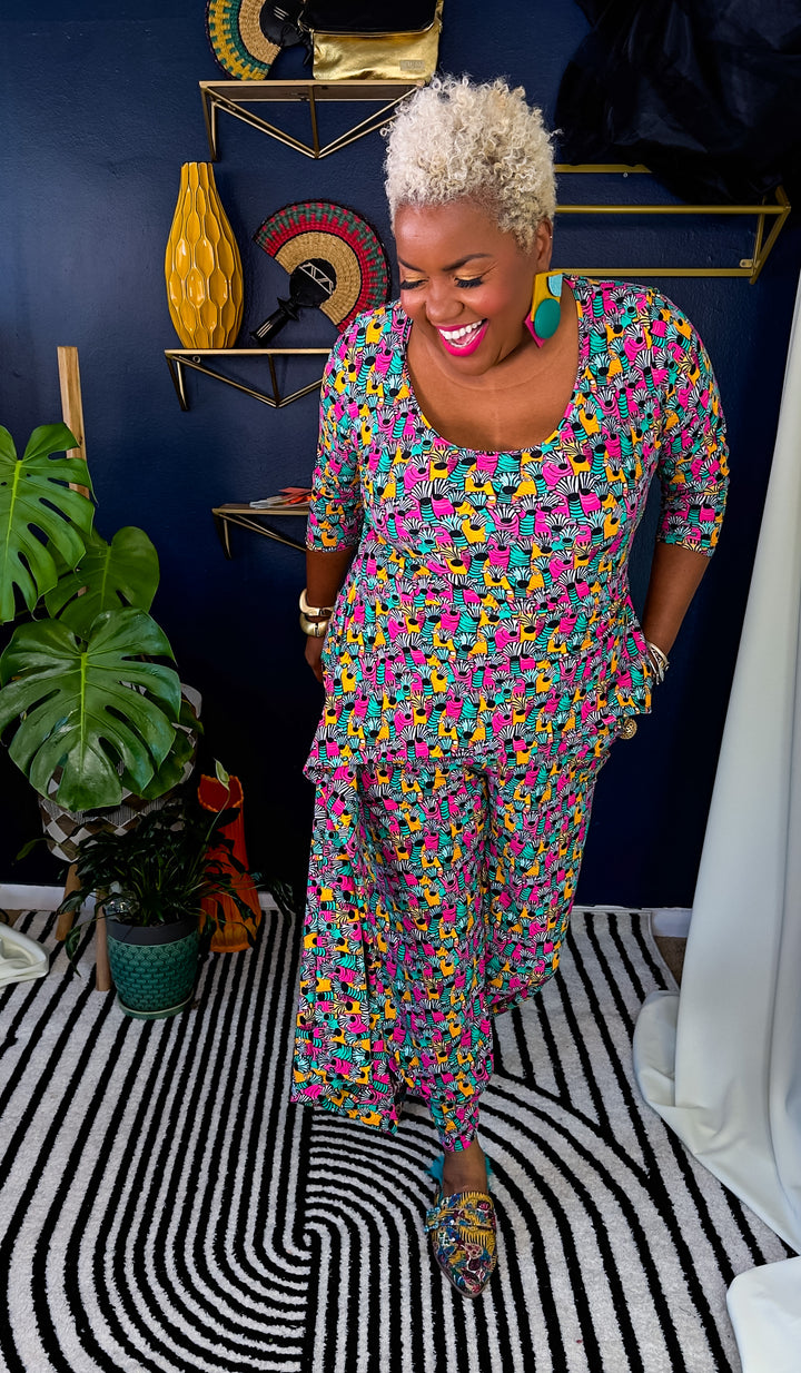 Billie Jean Glam Sweats |Serengeti Collection |Mombasa