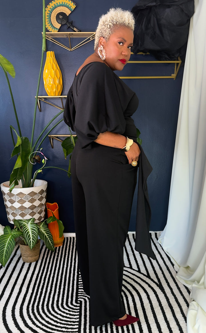 Monroe Top |Serengeti Collection | BLACK