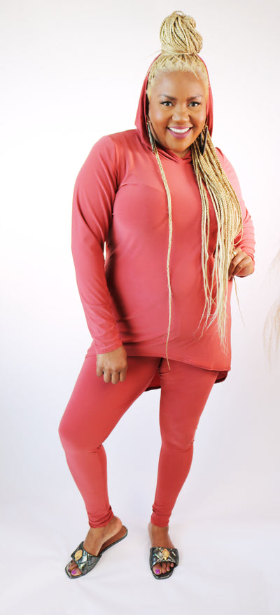 Justice Hoody Set | Pink Smoke