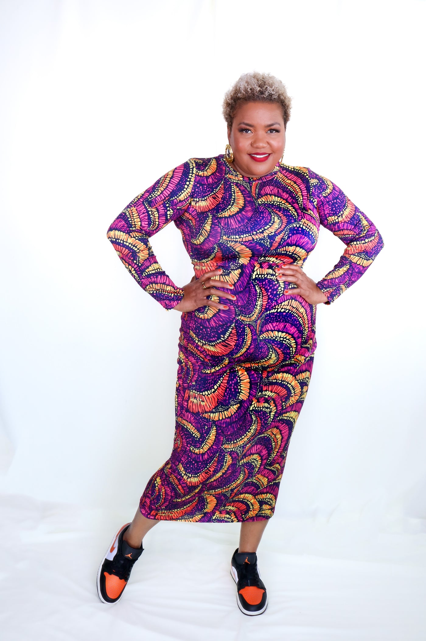 Nirvana Crew Neck Frock || His & Hers Collection