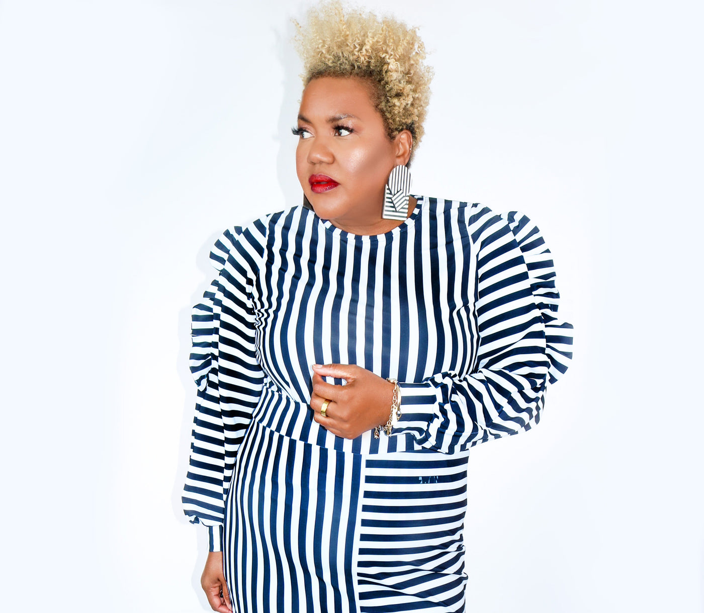 Pixie Glam Sweatshirts| Icon Stripe Collection