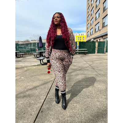 Allegra Jogger Pants | Fierce Leopard - G'wan by Charon